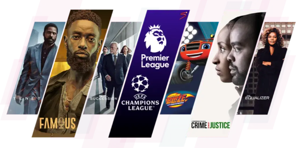 Catalogue de sport, séries et films Premier IPTV France